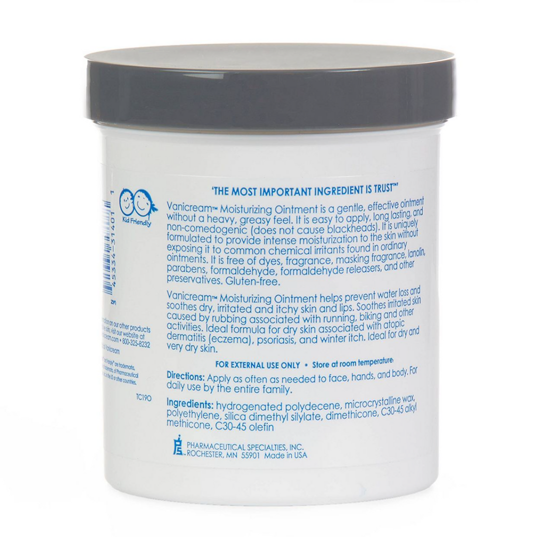 Vanicream™ Moisturizing Ointment for Eczema 13 oz. Jar AD RescueWear